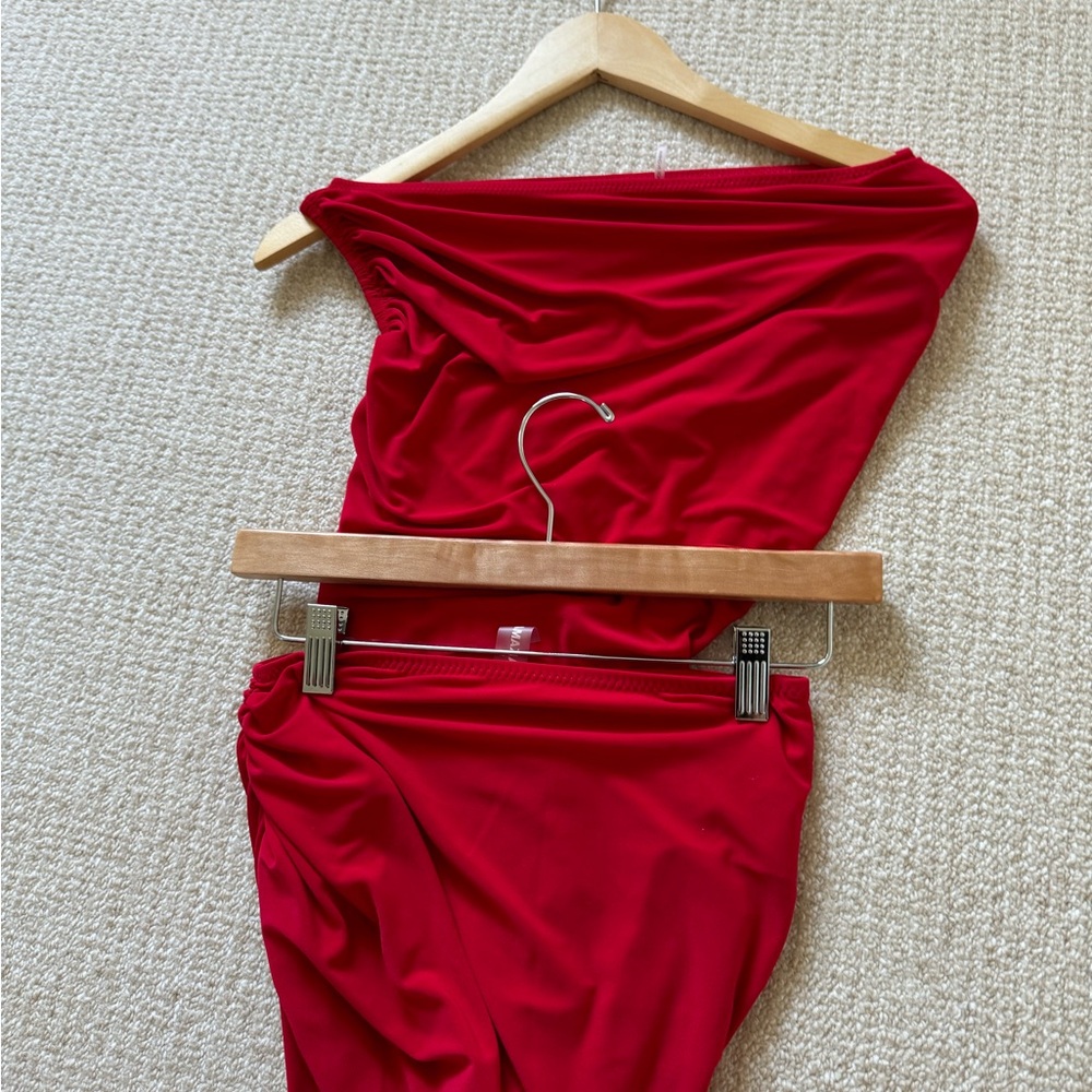 Norma Kamali swimsuit set